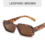 Women's candy color retro fashion sunglasses with lightweight frame