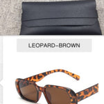 Casual retro eyewear for women with small colorful frames