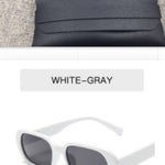 Colorful fashion eyewear for women featuring a retro small frame