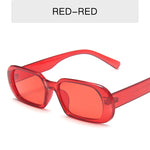 Lightweight women's fashion sunglasses with retro small frame
