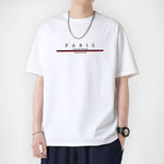 Side view of breathable men's mesh casual T-shirt