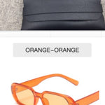 Retro candy color sunglasses for women with a stylish vintage finish