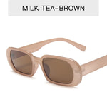 Stylish retro small frame sunglasses for casual outfits