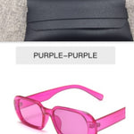 Women's retro candy frame sunglasses with colorful fashion design