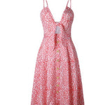 Women’s sleeveless backless party dress for summer celebrations and events