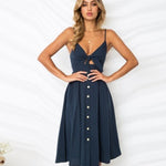 Women’s summer party and evening dress with a flattering close-fitting design